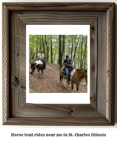 horse trail rides near me in St. Charles, Illinois